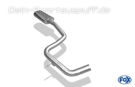 Fox Edelstahl Vorschalldämpfer Ford S-MAX 2.5l