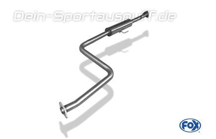 Fox Edelstahl Vorschalldämpfer Honda Prelude 5 Typ BB9 Bj.97-02