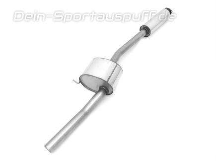 Fox Edelstahl Mittel- und Vorschalldämpfer Honda Accord 7 CL7 CL9 Bj.02-08
