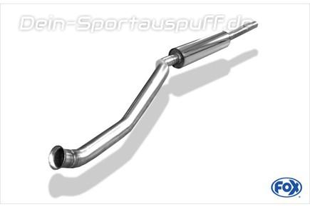 Fox Edelstahl Vorschalldämpfer Kia Rio 2 JB Bj.05-11
