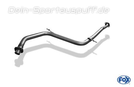 Fox Edelstahl Vorschalldämpfer-Ersatzrohr Mazda MX-3 1.6l Bj.91-99