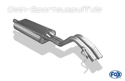 Fox Edelstahl Vorschalldämpfer Mazda Tribute Bj.02-08