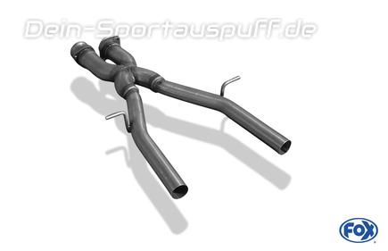 Fox Edelstahl Verbindungsrohr Mercedes SLK R171 3.0l 3.5l