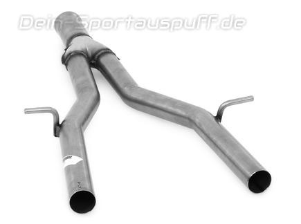 Fox Edelstahl Verbindungsrohr Mercedes SLK u. SLC R172 4-Zylinder