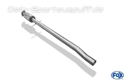 Fox Edelstahl Vorschalldämpfer Mini One u. Cooper R50