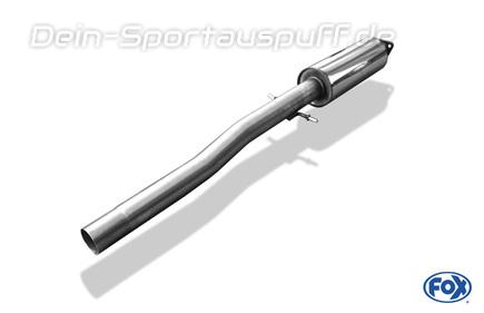 Fox Edelstahl Vorschalldämpfer Mini Cooper S R53 2002-2006