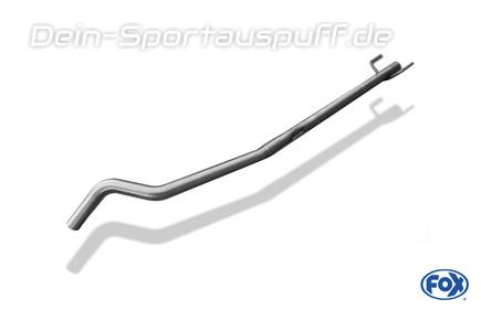 Fox Edelstahl Vorschalldämpfer-Ersatzrohr Opel Corsa C