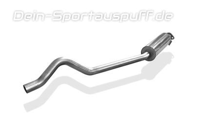 Fox Edelstahl Vorschalldämpfer Opel Astra F Stufenheck u. Cabrio