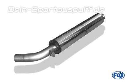 Fox Edelstahl Vorschalldämpfer Renault Megane 2 Sport - RS