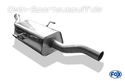 Fox Edelstahl Vorschalldämpfer Renault Avantime 3.0l