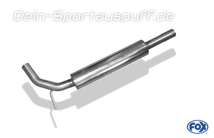 Fox Edelstahl Vorschalldämpfer Seat Cordoba Typ 6K/C