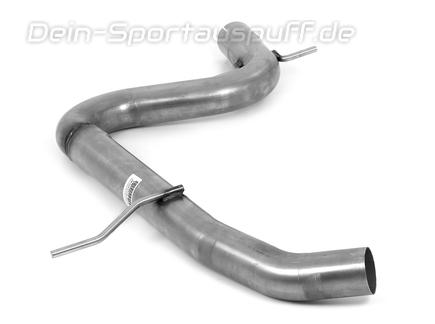 Fox Edelstahl Mittelschalldämpfer-Ersatzrohr Ø70mm-System Seat Altea 5P1