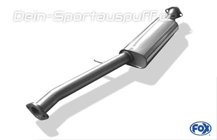 Fox Edelstahl Vorschalldämpfer Subaru Impreza GD u. GG 2.0l Turbo 155kW 160kW