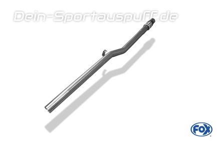 Fox Edelstahl Vorschalldämpfer-Ersatzrohr VW Polo 86C