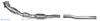 Bastuck Edelstahl Downpipe inkl. Kat und VBR Audi A3 8P Sportback 4 Zyl. Turbo