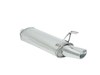 Ragazzon Edelstahl Sportauspuff inkl. Adapter auf Serie Alfa Romeo 145 Bj.94-96 115x70mm oval eingerollt