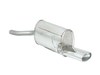 Ragazzon Edelstahl Sportauspuff inkl. Adapter auf Serie Lancia Y 1.2 115x70mm oval eingerollt