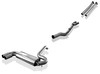 Fox Edelstahl Racing-Komplettanlage ab Kat Audi S2 89 169kW 2x76mm rund scharf gerade