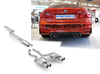 Eisenmann Edelstahl Duplex Sportauspuff-Komplettanlage ab Kat BMW 3er F80 M3 Limousine je 2x90mm rund eloxiert