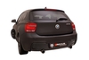 Remus Edelstahl Duplex Sportauspuff BMW 1er F20 F21 M135i je 84mm Street Race rund