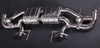 Capristo Edelstahl Duplex Sportauspuff Aston Martin V8 Vantage und V12 Vantage