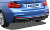 Bastuck Edelstahl Duplex Komplettanlage ab Kat BMW 2er F22 Coupe F23 Cabrio je 2x85mm rund gerade