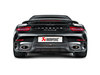 Akrapovic Titan Sportauspuff-Komplettanlage Porsche 911 Typ 991 Turbo u- Turbo S