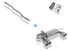 Fox Edelstahl Duplex Racing-Komplettanlage ab Kat Audi S3 8L 2x80mm rund scharf gerade