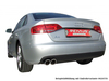 Remus Edelstahl Sportauspuff Audi A4 B8 Typ 8K Limousine u. Avant inkl. Endrohren nach Wahl