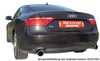 Remus Edelstahl Duplex Sportauspuff Audi A5 Typ 8T Coupe 1.8l TFSI inkl. Endrohrsatz nach Wahl