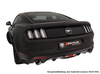 Remus Edelstahl Duplex Rennsportanlage ab Kat ohne Klappen Ø76mm-System Ford Mustang VI Coupe Cabrio 5.0l GT ab 2014