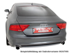 Remus Edelstahl Duplex Sportauspuff Audi A7 Typ 4G Quattro inkl. Endrohrsatz nach Wahl