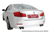 Remus Edelstahl Duplex Sportauspuff BMW 5er F10 535i Limousine inkl. Endrohrsatz nach Wahl