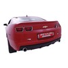 Remus Edelstahl Duplex Sportauspuff Chevrolet Camaro V6 ab 2009 Typ LLT je 98mm Street Race rund eingerollt