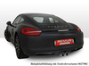 Remus Edelstahl Komplettanlage ab Kat Porsche Cayman & Cayman S Typ 981 inkl. Endohrsatz nach Wahl