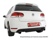 Remus Edelstahl Duplex Sportauspuff-Komplettanlage ab Kat VW Golf 6 GTI inkl. Endrohrsatz nach Wahl