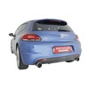 Remus Edelstahl Duplex Racing-Komplettanlage ab Kat VW Scirocco 3 R je 115mm rund eingerollt