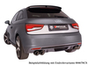 Remus Edelstahl Duplex Sportauspuff Audi S1 Typ 8X inkl. Endrohrsatz nach Wahl