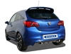 Bastuck Edelstahl Duplex Racing-Komplettanlage ab Kat Opel Corsa E OPC je 90mm rund doppelwandig abgeschrägt