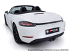 Remus Edelstahl Komplettanlage ab Kat Porsche 718 Boxster & Boxster S Typ 982 inkl. Endrohrsatz nach Wahl