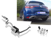 FOX Edelstahl Sportauspuffanlage ab Kat. Renault Megane 4 1.6 GT TCe 205 EDC für originalen Endrohrausgang