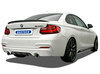 Bastuck Edelstahl Duplex Komplettanlage ab Kat BMW 2er F22 Coupe F23 Cabrio 3.0l Turbo je 90mm rund gerade