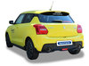 Bastuck Edelstahl Duplex Racing-Komplettanlage ab Kat Suzuki Swift Sport 5 Typ AZ je 100mm rund doppelwandig