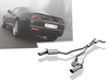 Fox Edelstahl Duplex Sportauspuff-Komplettanlage ab Kat Chevrolet Camaro ab 2009 1x100mm rund scharf abgeschrägt