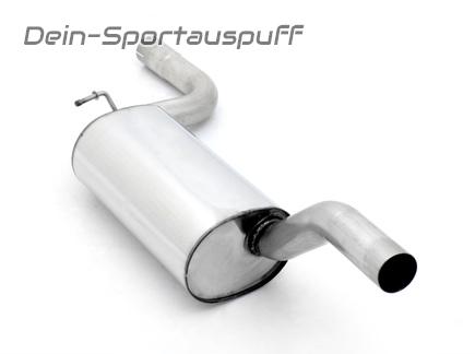 Bastuck Edelstahl Sportauspuff Hauptschalldämpfer Ford C-Max ab Bj.03