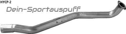 Bastuck Edelstahl Verbindungsrohr Hyundai Coupe GK 6 Zyl.