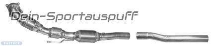 Bastuck Edelstahl Downpipe inkl. Sport-Kat Volkswagen Scirocco 3 ab Bj.08