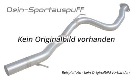 Eisenmann Edelstahl Vorschalldämpfer-Ersatzrohr BMW Z4 E85 Roadster mit Aerodynamic-Heckschürze