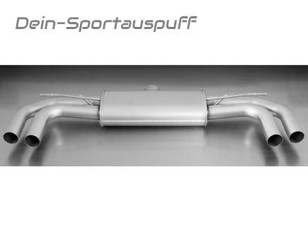 Remus Edelstahl Duplex Sportauspuff Audi A3 8V TDI inkl. Sportback