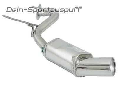 Ragazzon Edelstahl Sportauspuff Alfa Romeo GTV Spider 916 3.0l V6 102mm rund eingerollt